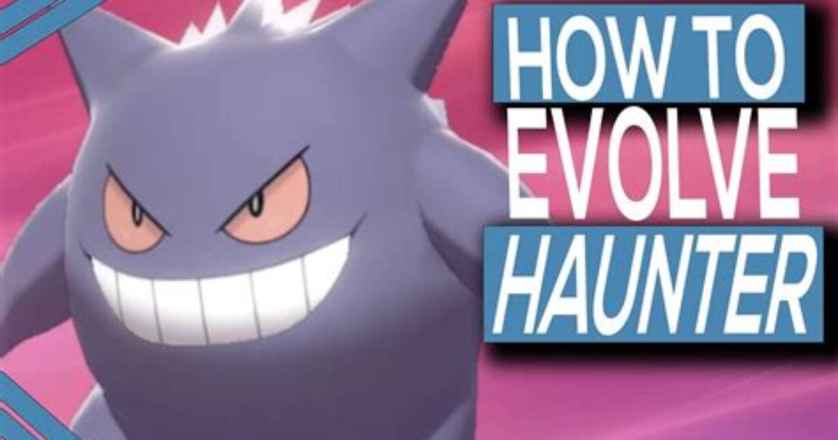 Does Haunter Evolve in Pokemon Sword?