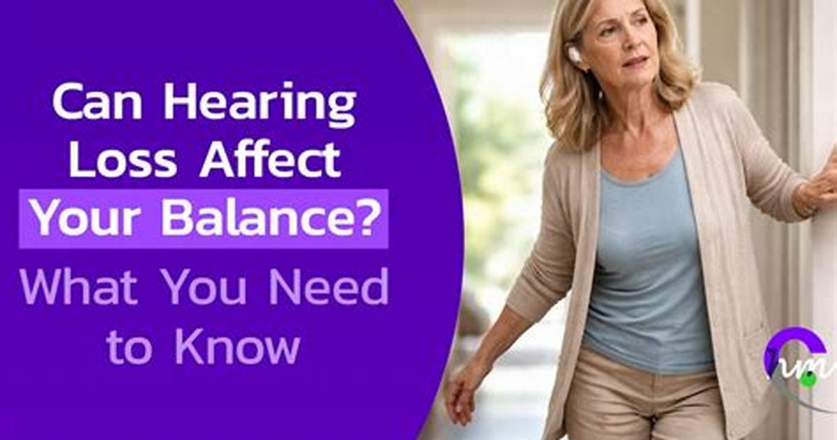 Does Hearing Affect Your Balance