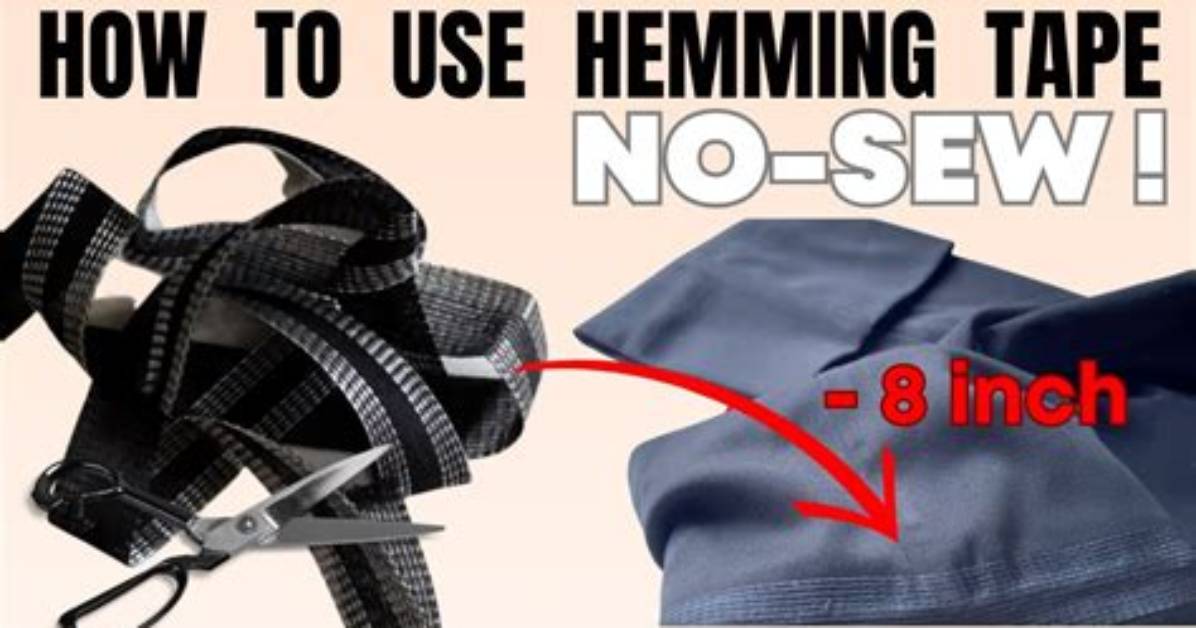 Does Hemming Tape Come Off