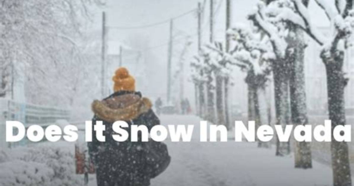 Does Henderson Nevada Get Snow?