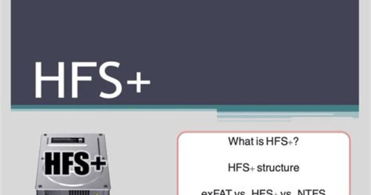 Does Hfs+ Work on Windows?