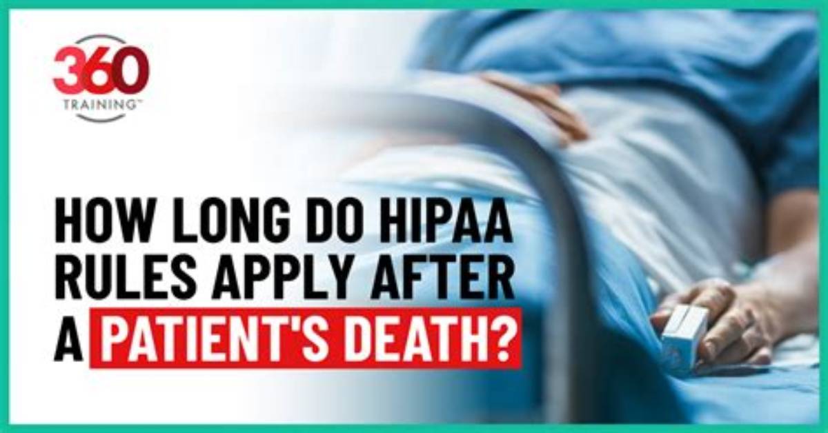 Does Hipaa Apply After Death?