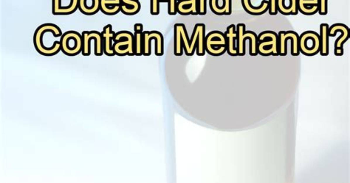 Does Home Brew Contain Methanol?