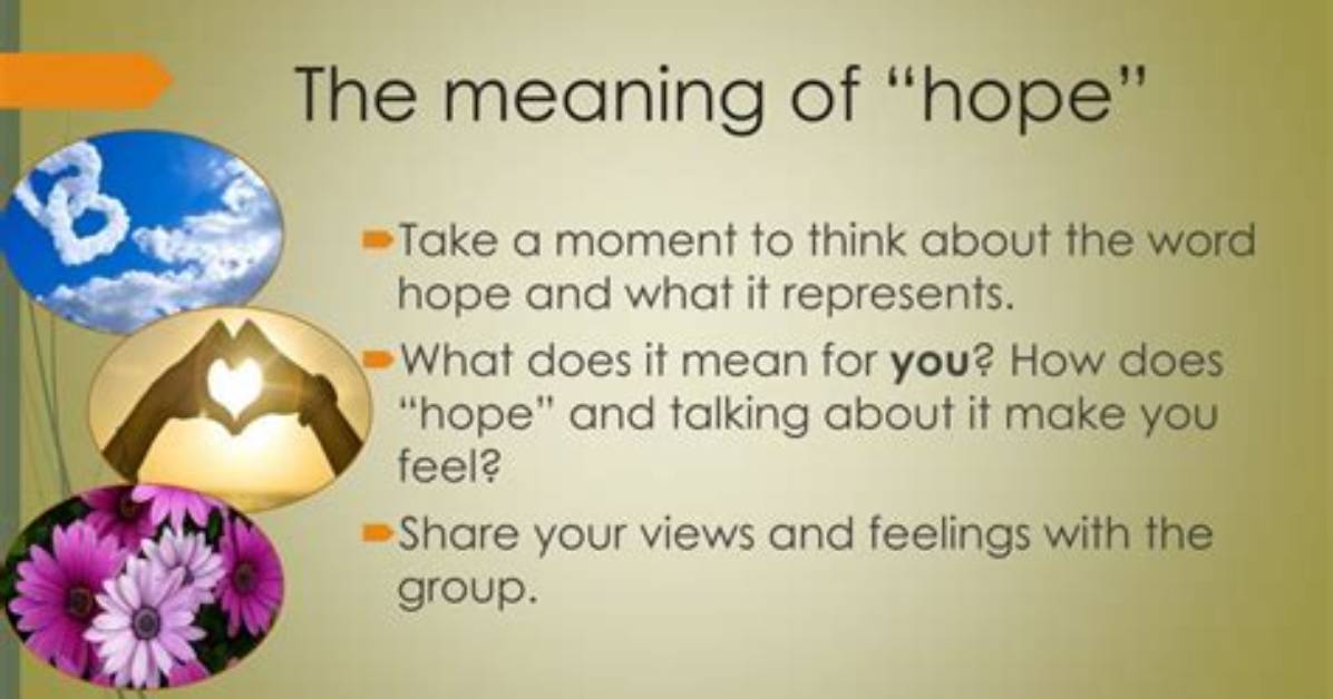 Does Hope So Mean?