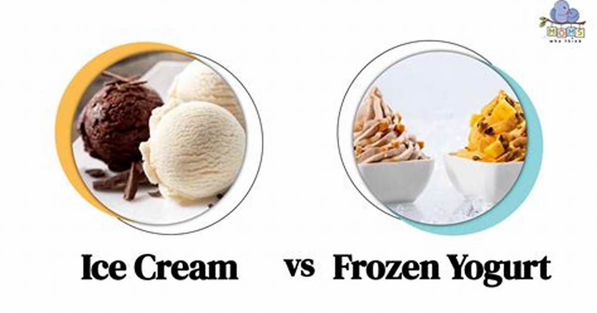 Does Ice Cream or Frozen Yogurt Have More Carbs?