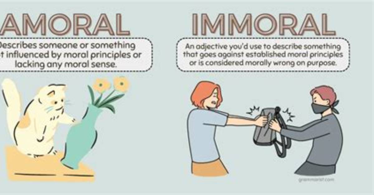 Does Immoral Conduct Mean?
