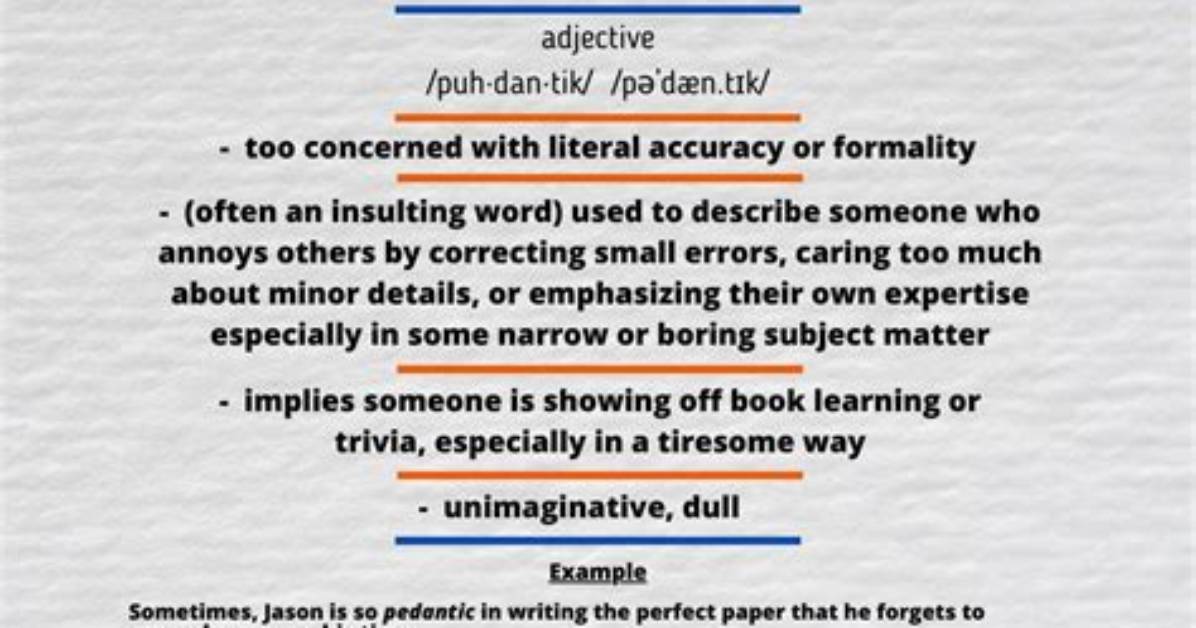 Does Inkhorn Mean Pedantic?