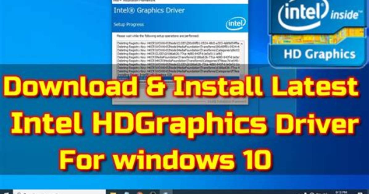 Does Intel Hd Graphics Support Windows 10?