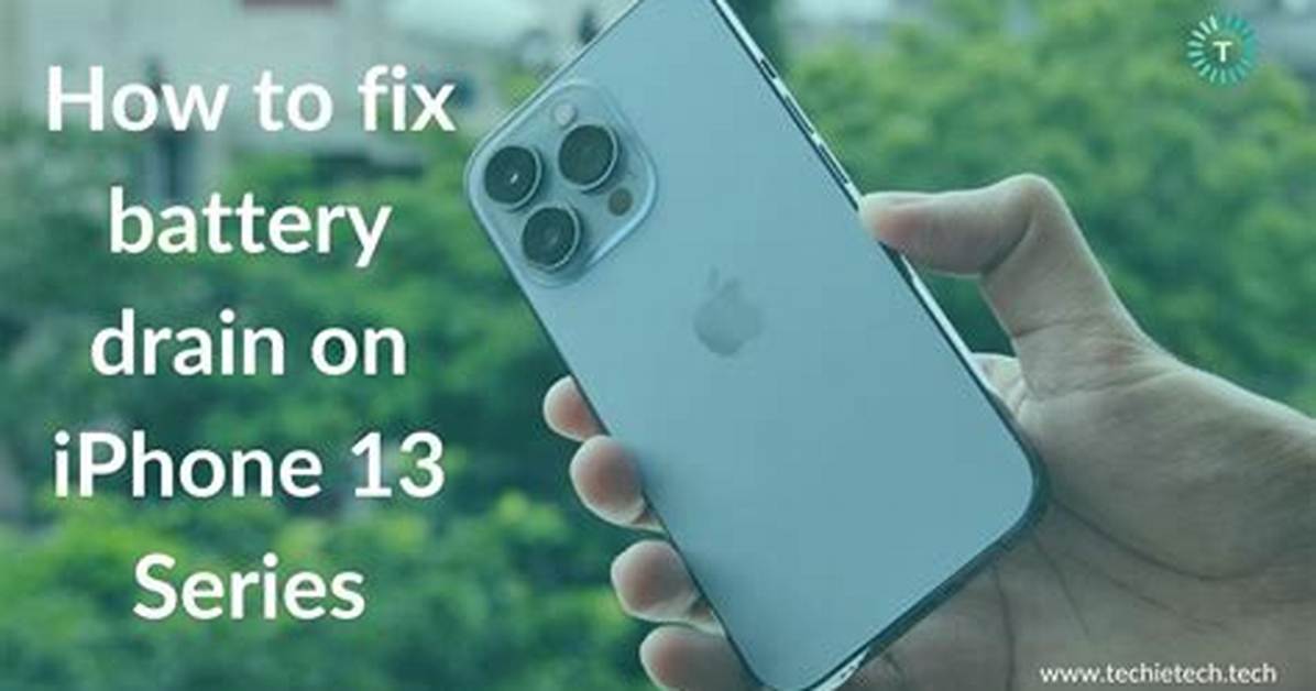 Does iOS 13 5 Fix Battery Drain?