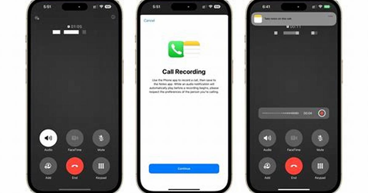 Does iOS 14 Have Call Recording?