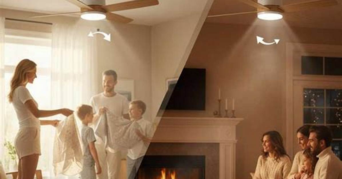 Does It Matter Which Way a Fan Spins?