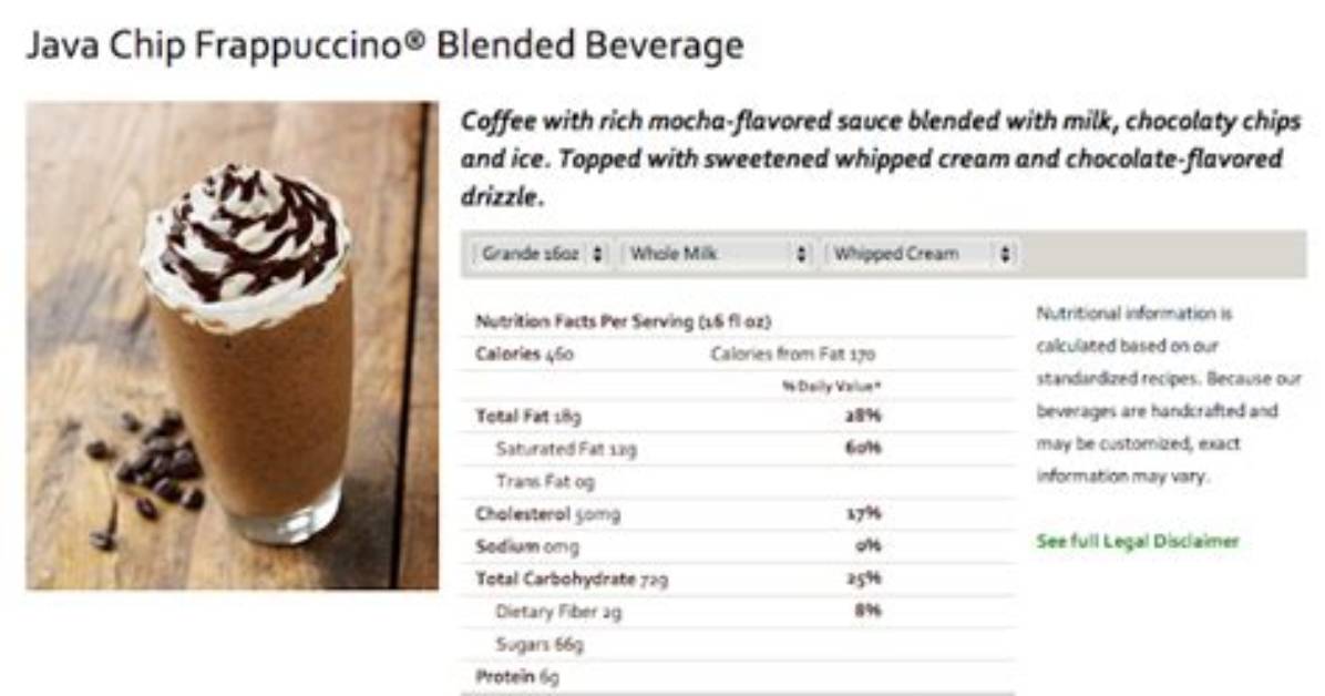 Does Java Chip Frap Have Caffeine?