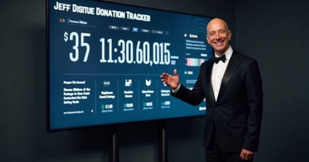 Does Jeff Bezos Give to Charity?