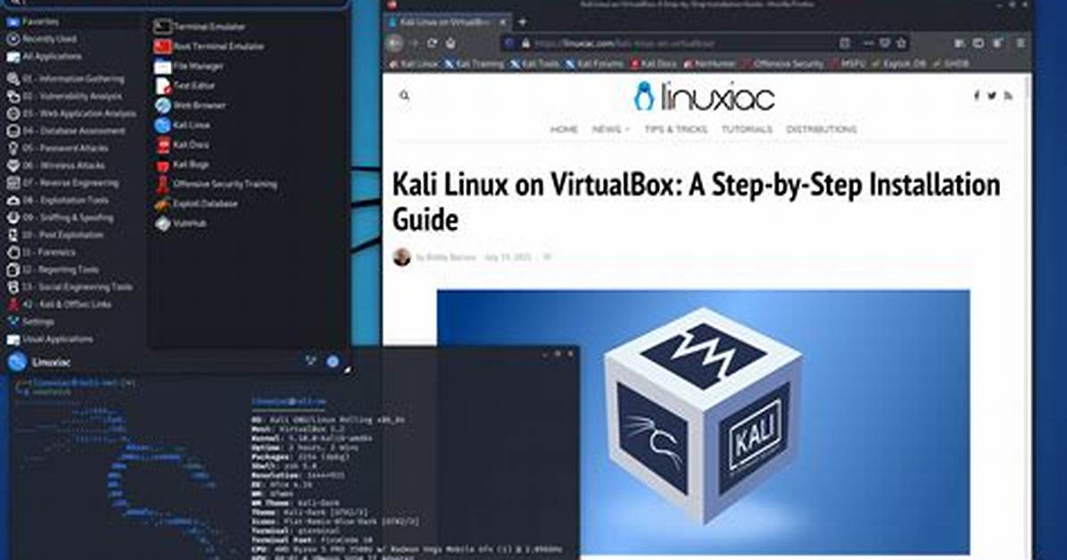 Does Kali Linux Work on Virtualbox?