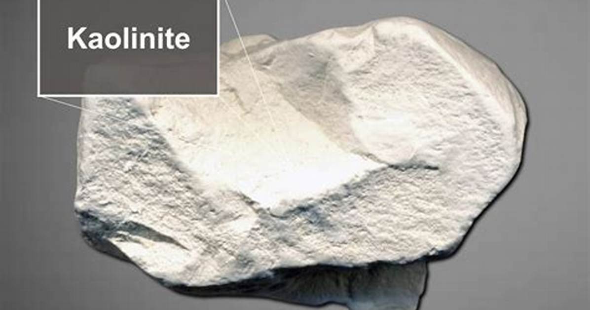 Does Kaolinite React with Acid?