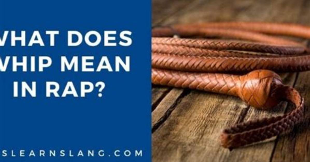 Does Latigo Mean Whip?