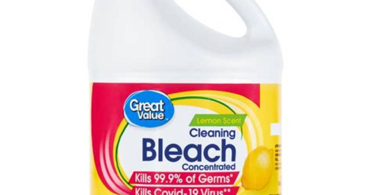 Does Lemon Scented Bleach Disinfect?