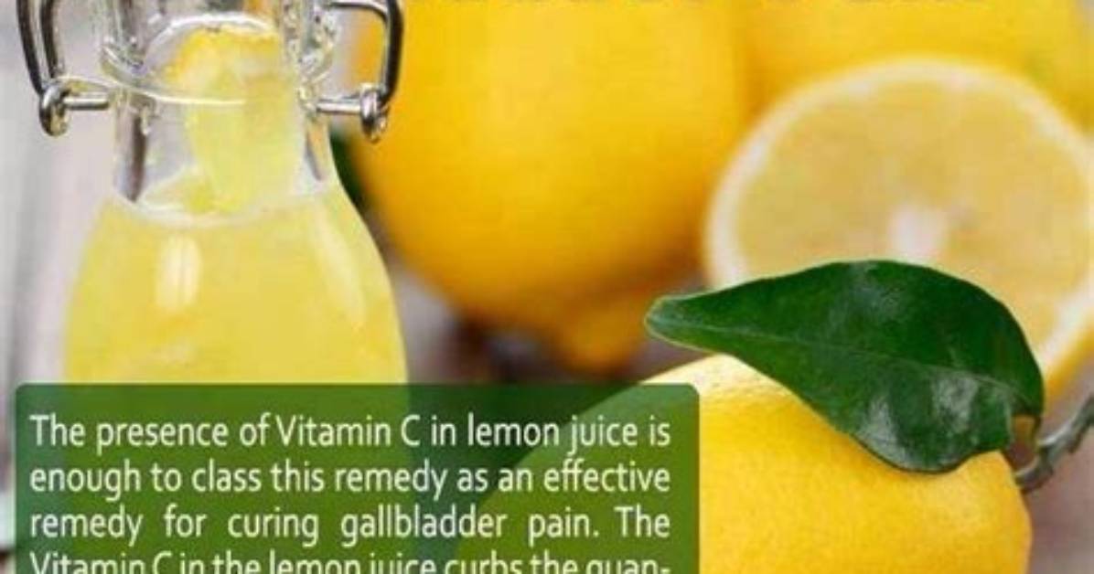 Does Lemon Water Help Gallbladder?