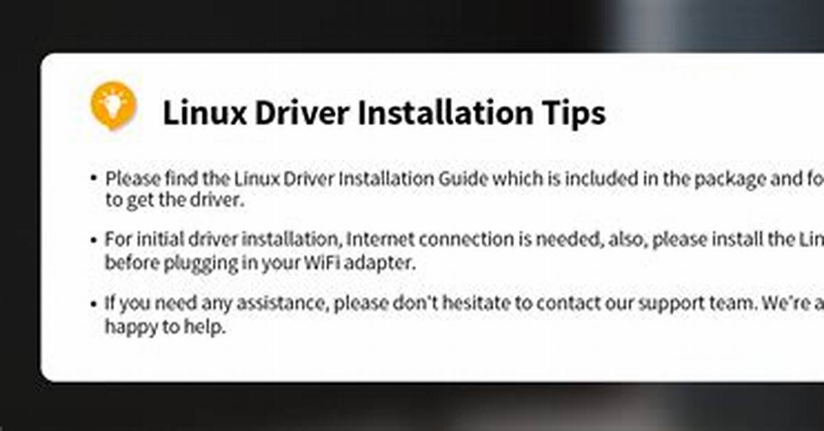 Does Linux Support Wifi?