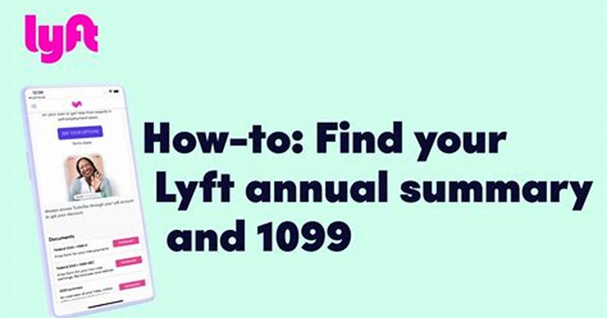 Does Lyft Send 1099