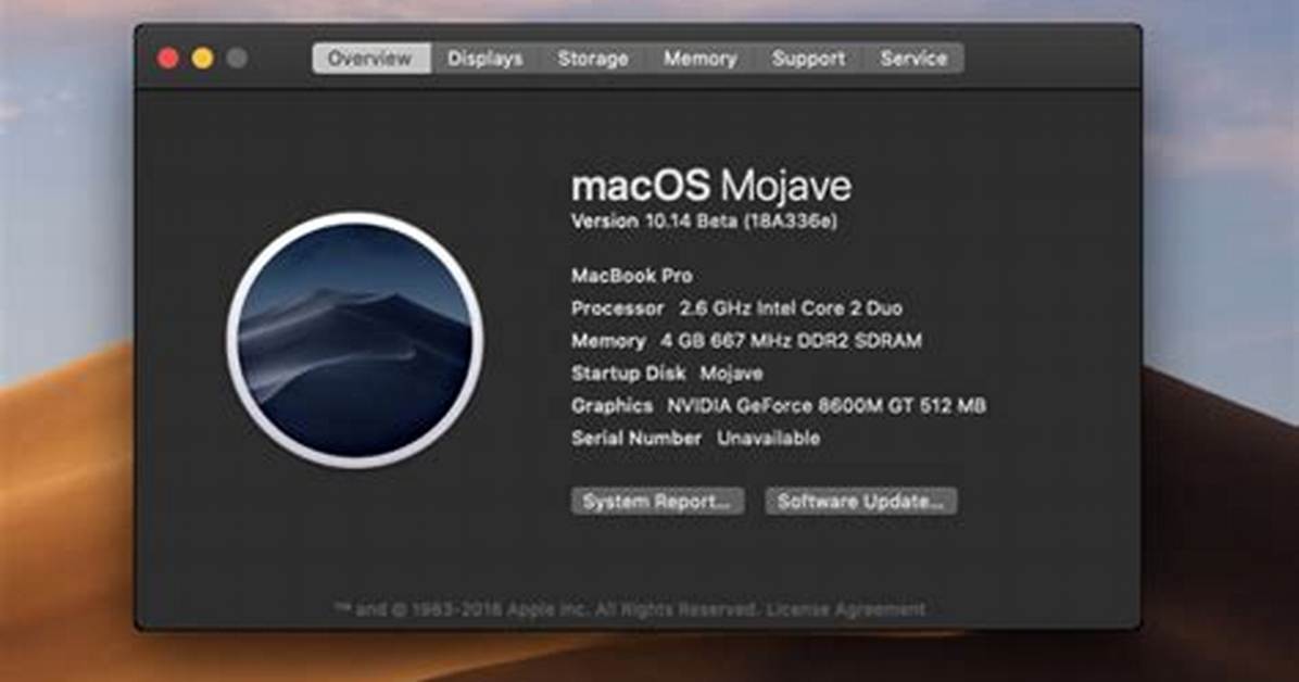 Does Mac Os Mojave Slow Down Older Macs?