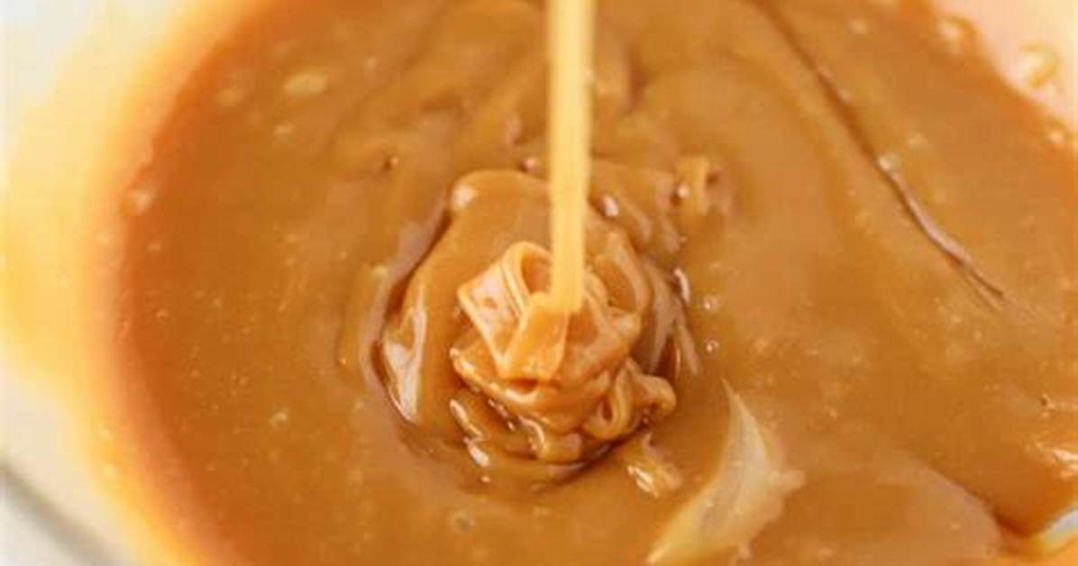 Does Melted Caramel Harden?