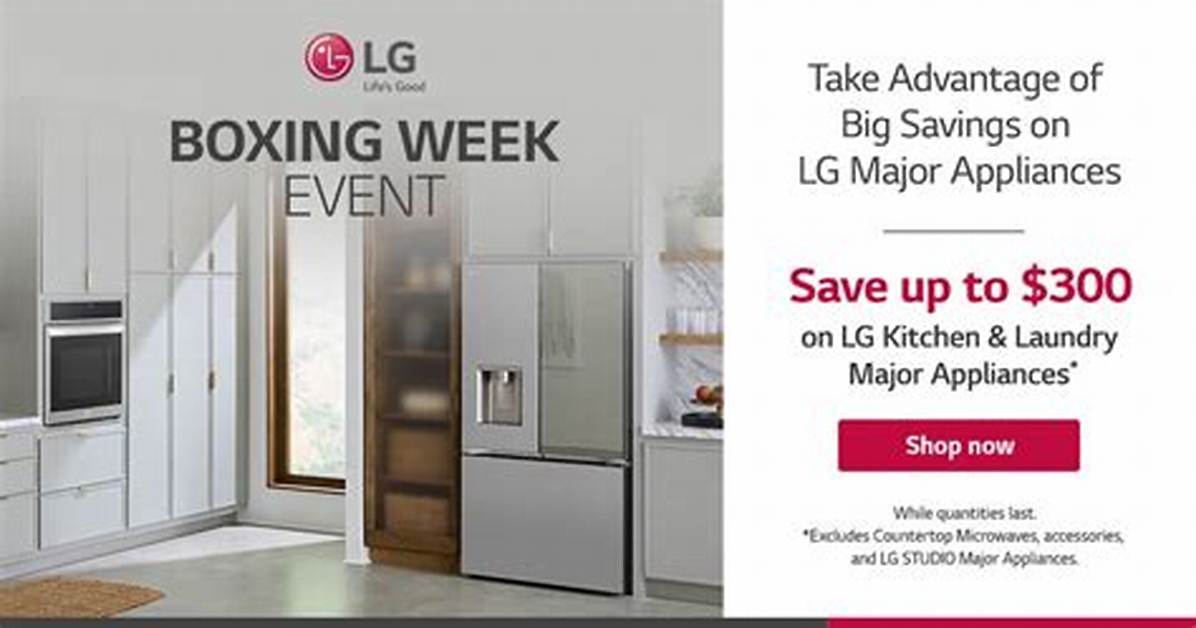 Does Menards Sell Lg Appliances