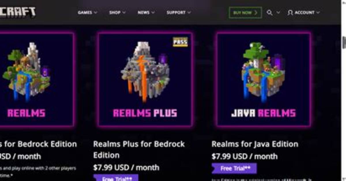 Does Minecraft Java Have Realms?