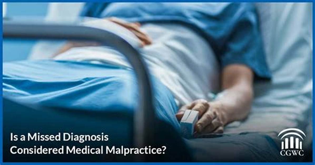 Does Misdiagnosis Constitute Malpractice?