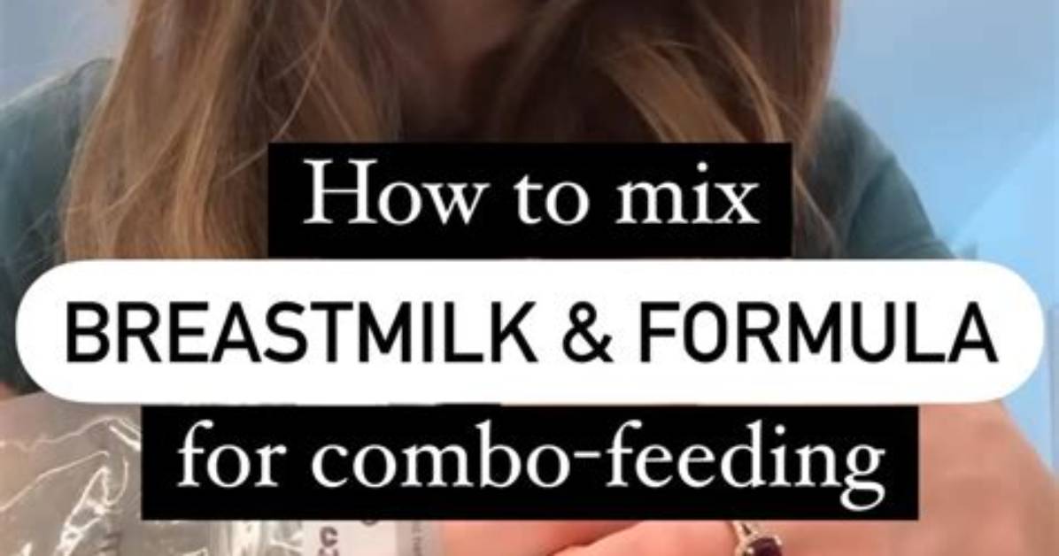 Does Mixing Breastmilk and Formula Cause Constipation?