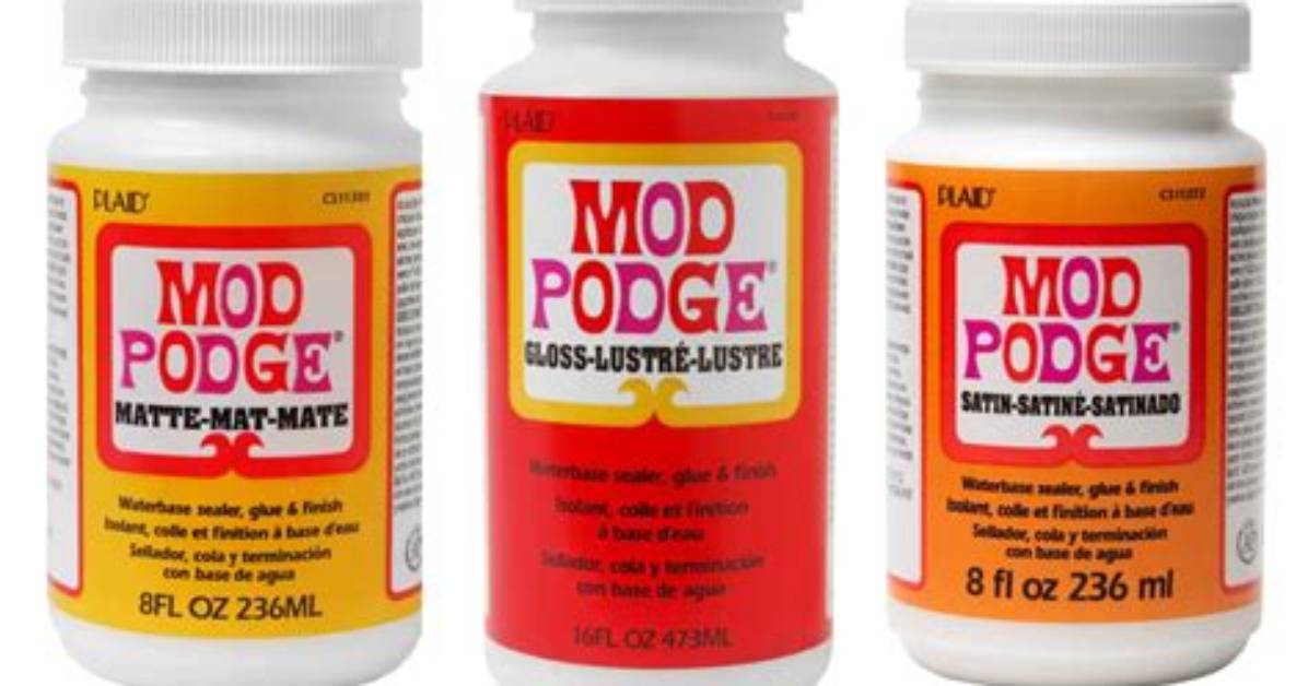 Does Mod Podge Dry Clear?