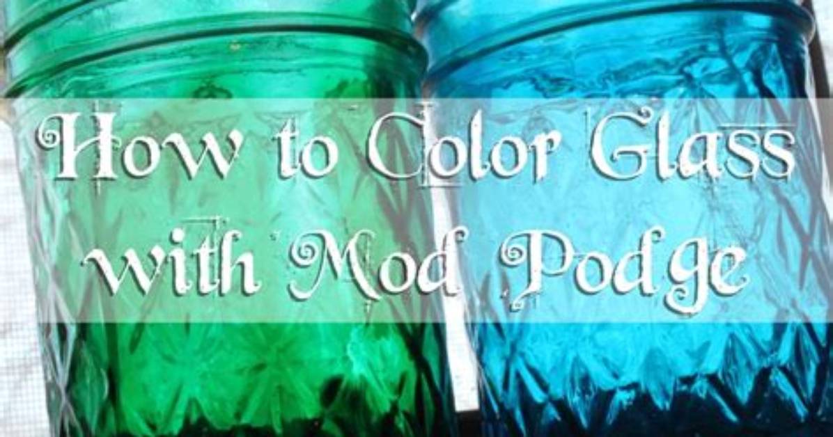 Does Mod Podge Work on Glass?