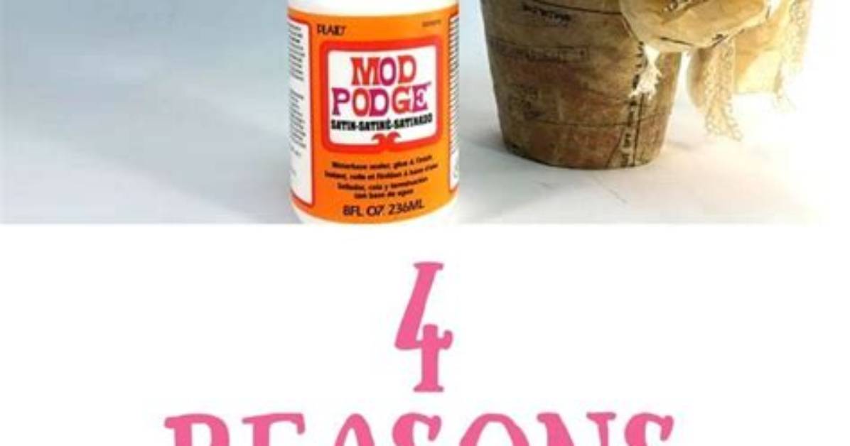 Does Modge Podge Dry Clear?