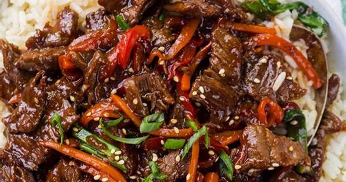 Does Mongolian Beef Have Sugar?