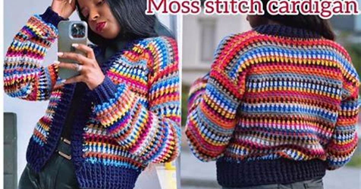 Does Moss Stitch Use More Yarn?