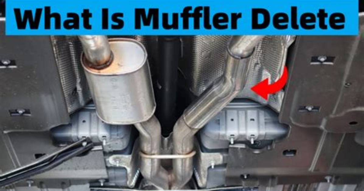 Does Muffler Delete Decrease Mpg