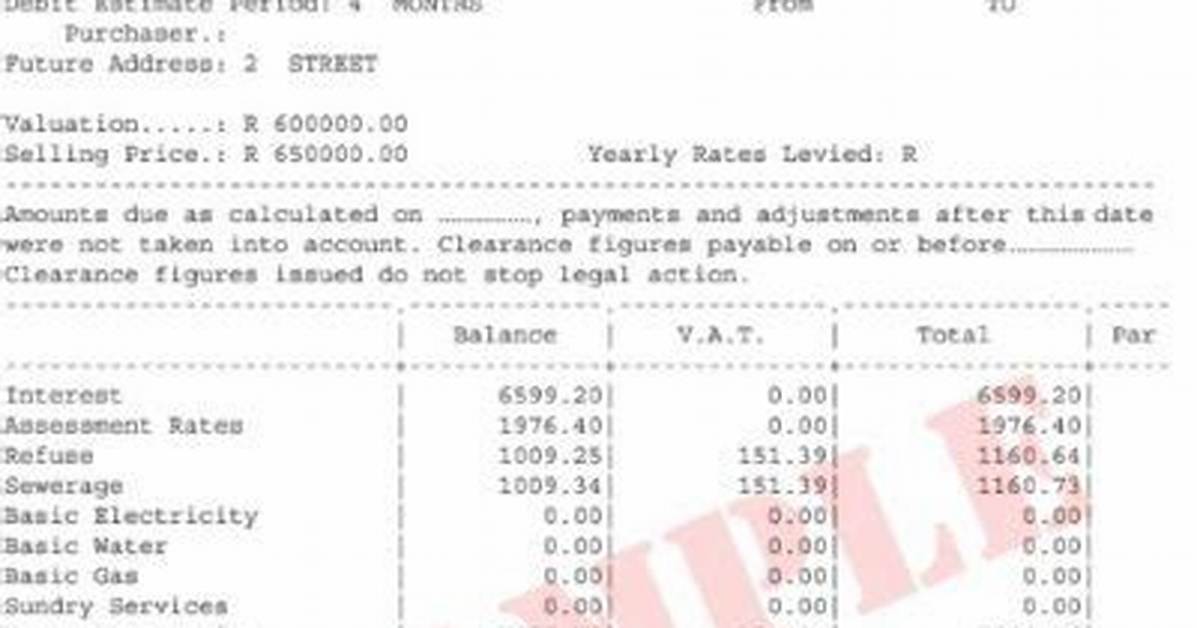 Does Municipal Debt Prescribed?