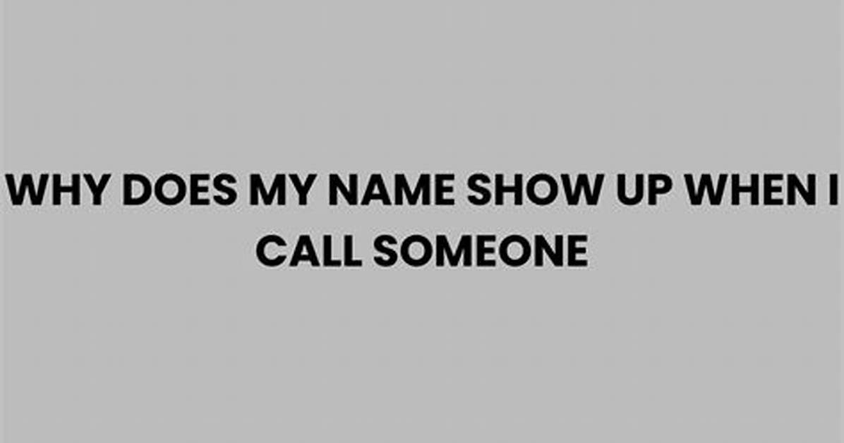 Does My Name Show up When I Text Someone Android?