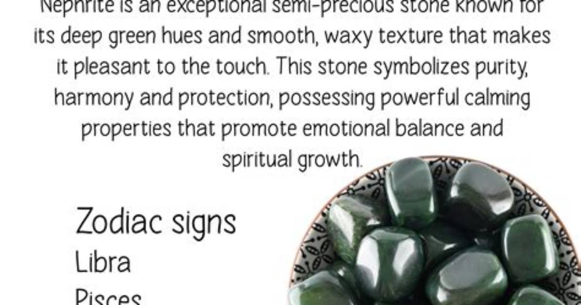 Does Nephrite Come Back to Life?