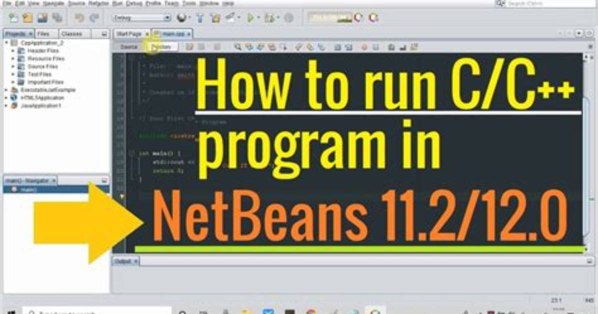Does Netbeans Support C++