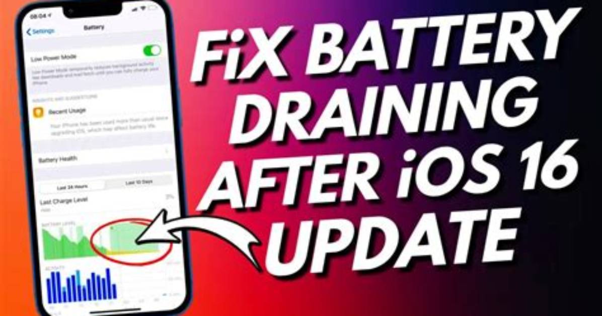 Does New iOS Update Drain Battery?