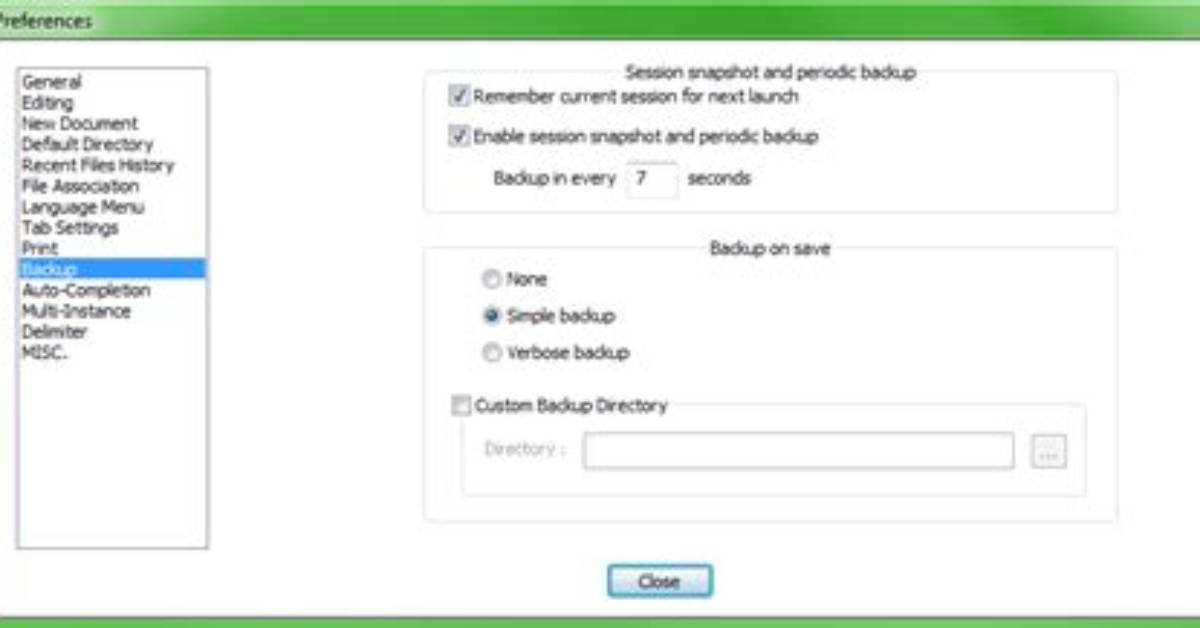 Does Notepad++ Backup Pre-Edited Files Anywhere?