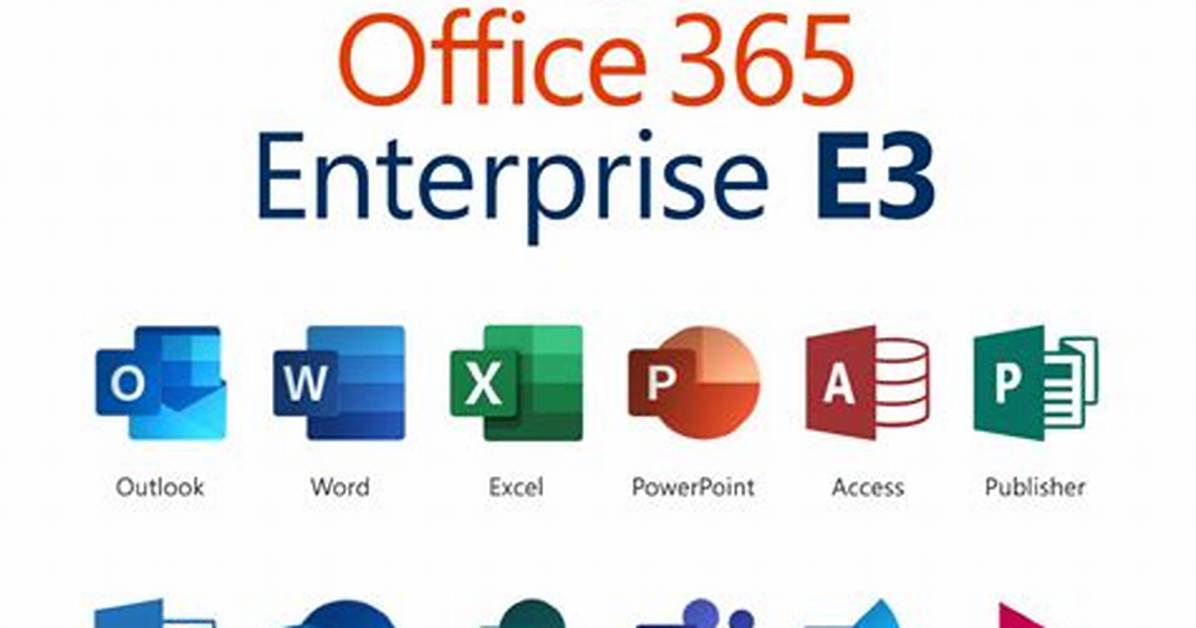 Does Office 365 E3 Include Windows 10 Enterprise?