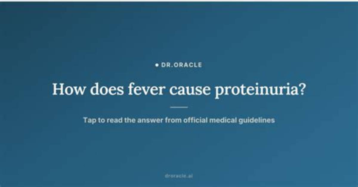 Does Overexertion Cause Fever?