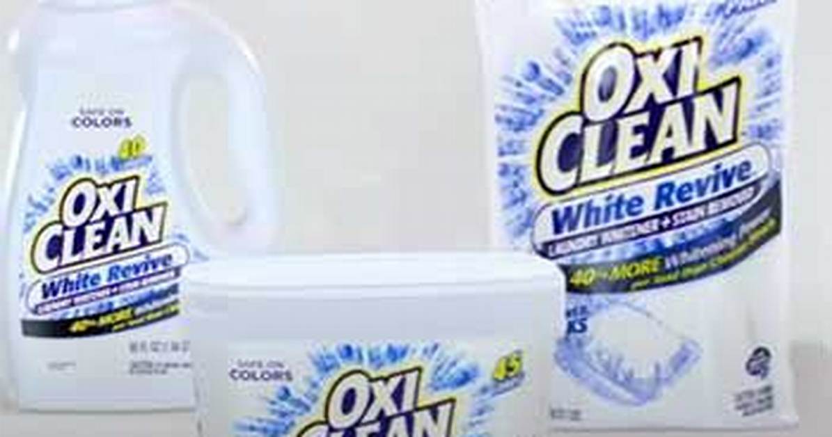 Does Oxiclean White Revive Have Bleach