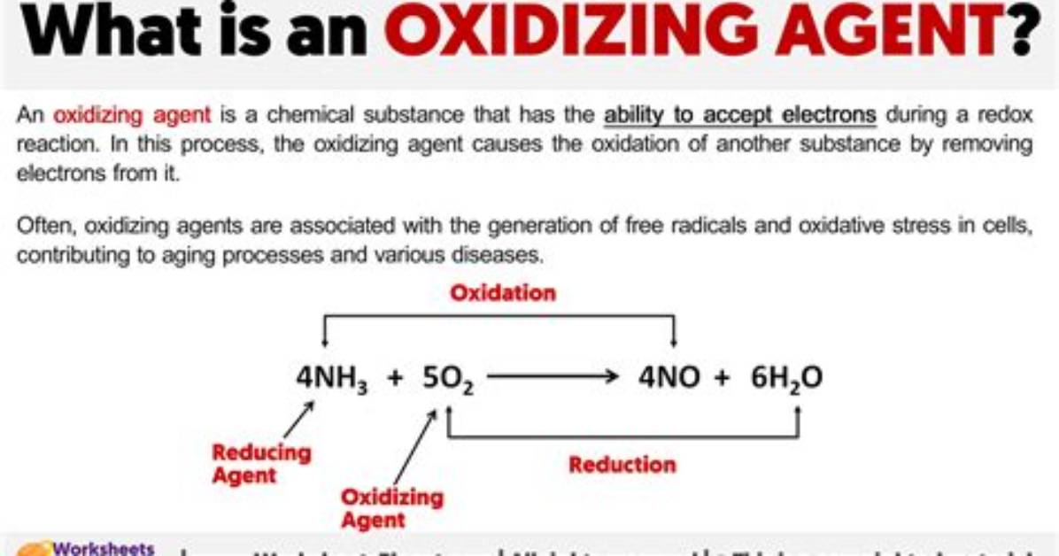 Does Oxidizing Agent Kill Bacteria?