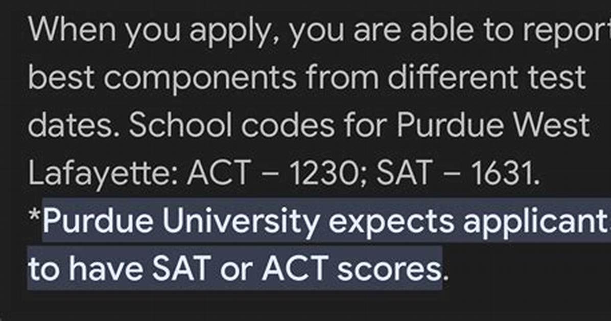 Does Pace Require Sat