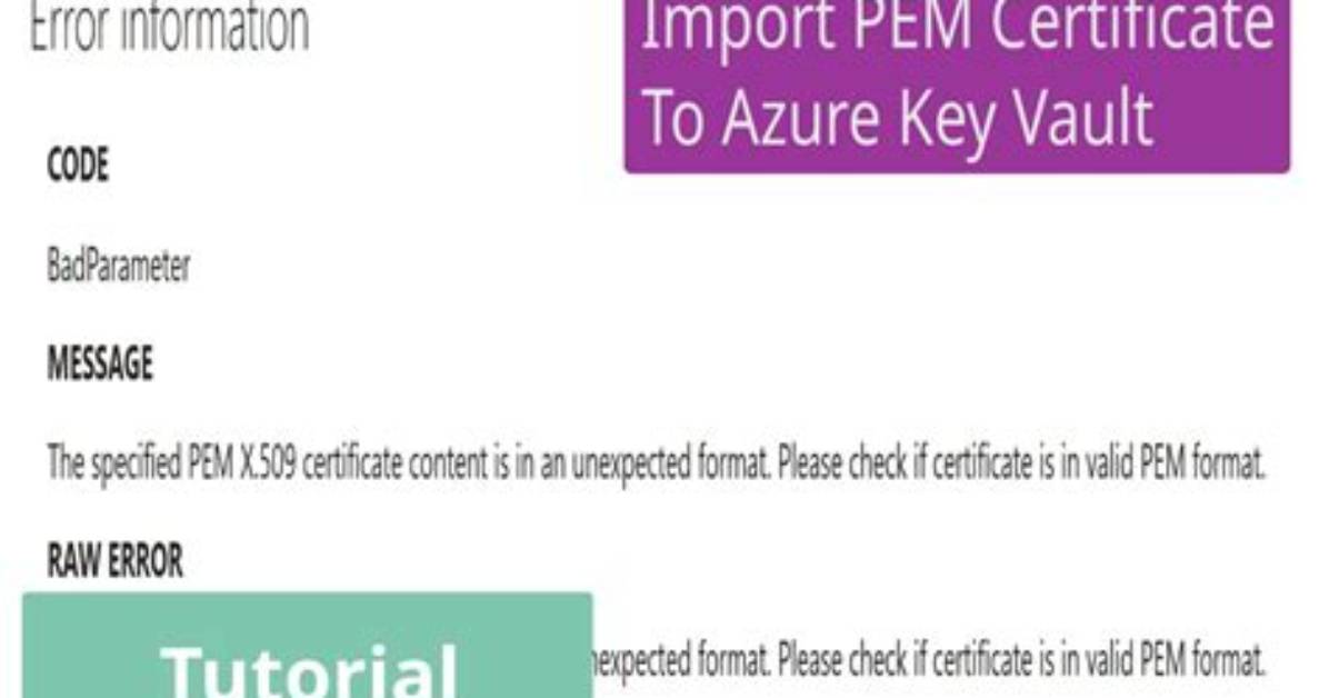 Does Pem Certificate Contains Private Key?