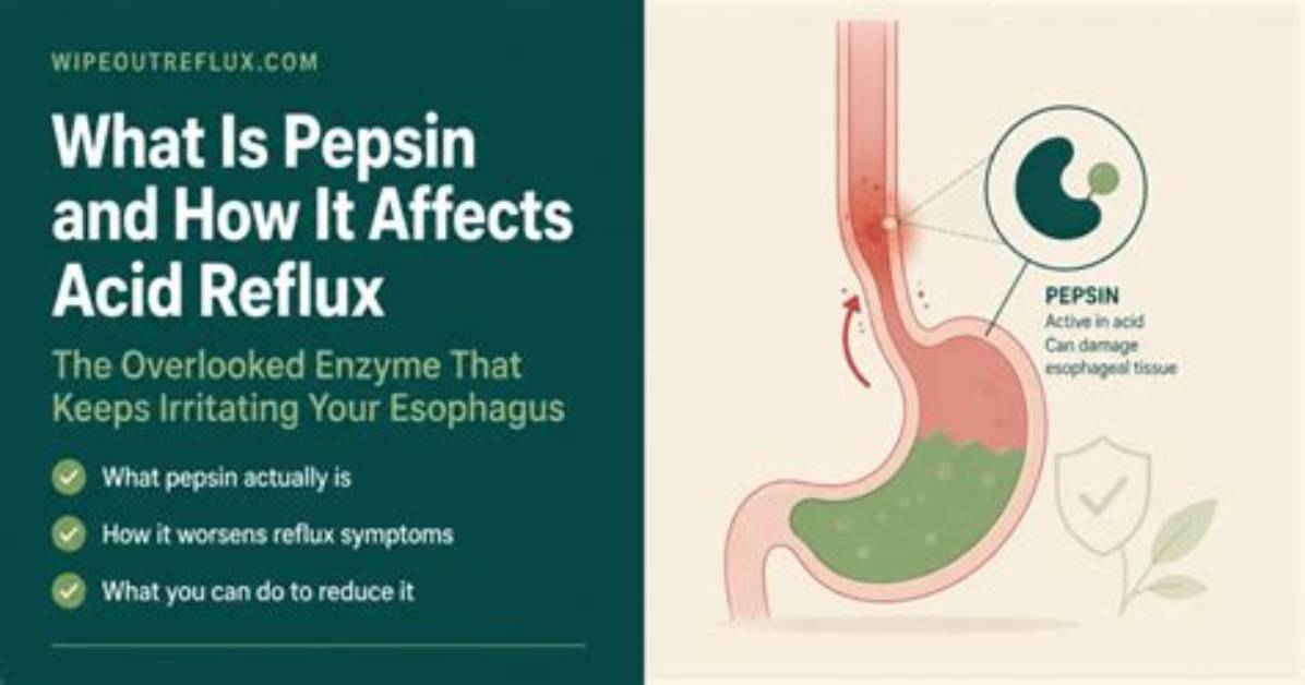 Does Pepsin Cause Acid Reflux