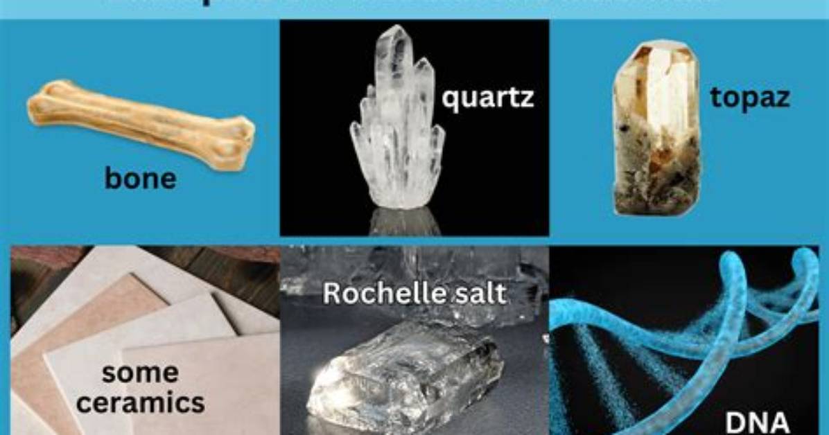 Does Piezoelectric Material React to Electricity?